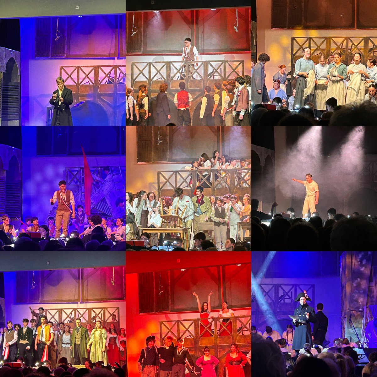 So proud to watch our amazing super talented past pupils at Cardiff Highs amazing production of Les Miserables last night. Massive congratulations to all the cast and crew 🎭 🎵