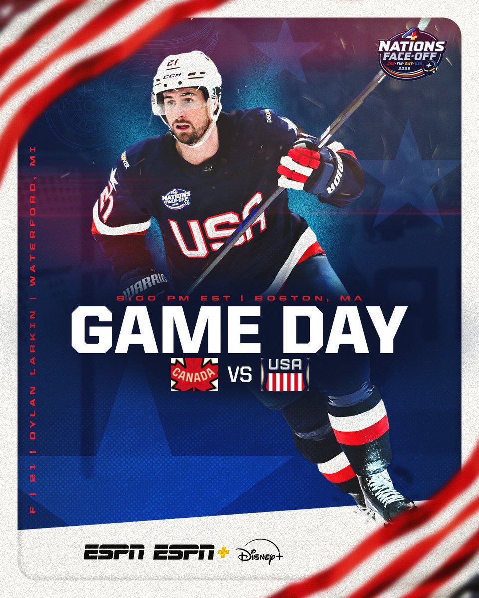 Matt McElroy (@number9concepts) on Twitter photo It all comes down to this!
I Don’t think I get called up to <a href="/usahockey/">USA Hockey</a> to do graphics but this is my application.
#4nations #hockey #graphicdesign #usa #canada It all comes down to this!
I Don’t think I get called up to <a href="/usahockey/">USA Hockey</a> to do graphics but this is my application.
#4nations #hockey #graphicdesign #usa #canada