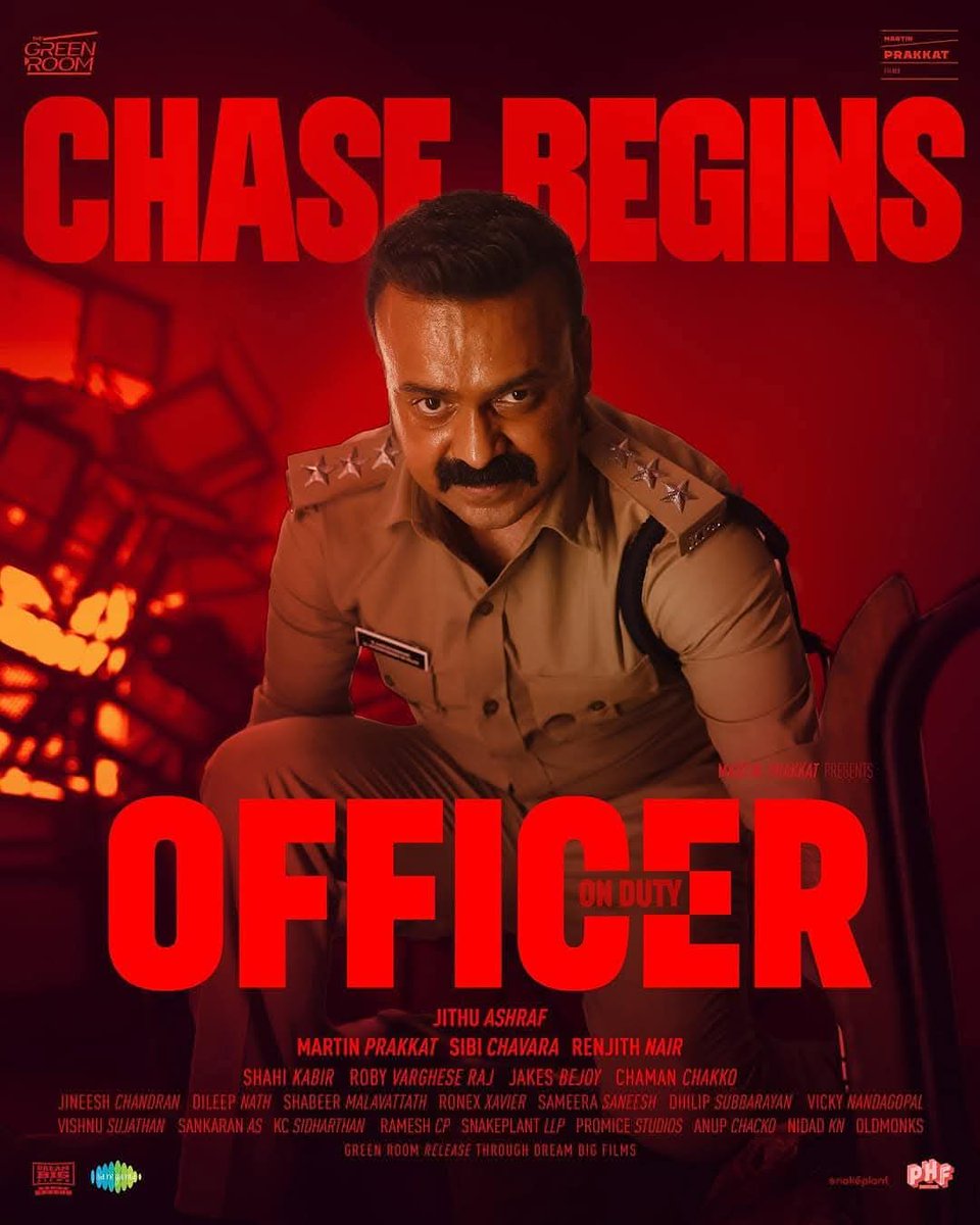 #OfficersOnDuty 

ഒന്നേ പറയാനുള്ളു. excellent 🔥

Kubo ഒക്കെ ചുമ്മാ തീ 

Must watch in theatres 

#kunchakoboban