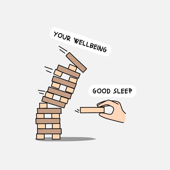 career_re's tweet photo. #AcademicTwitter Without sleep the foundation can crumble!😀#PhDlife #phdvoice https://t.co/u0UmmrwWEt