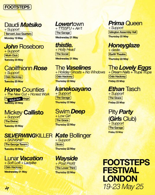 THE LINE of BEST FIT (@bestfitmusic) on Twitter photo TTSSFU, Lowertown and Swim Deep among new names for <a href="/Footsteps_LDN/">Footsteps London</a>, the multi-venue festival taking place in London from 19-23 May buff.ly/4bbr3l1 TTSSFU, Lowertown and Swim Deep among new names for <a href="/Footsteps_LDN/">Footsteps London</a>, the multi-venue festival taking place in London from 19-23 May buff.ly/4bbr3l1