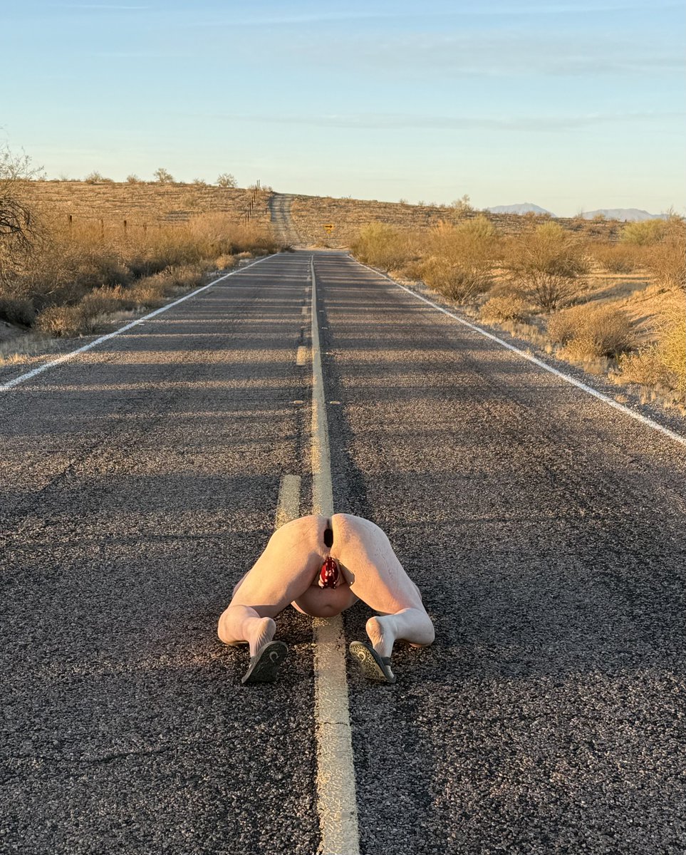 bdjuggler's tweet photo. For a one day road trip, Sir required his already belted boy to be plugged the entire trip.  He and a chastity brother both required I drive naked and Sir ordered I provide him naked pics he would approve of, from somewhere along the drive.  Yes Sirs! https://t.co/Ac2ank8q3X