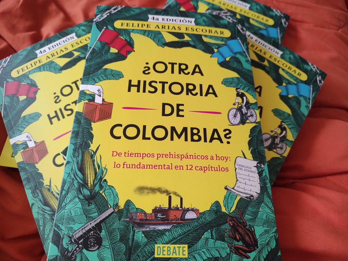 Profes ¿Quieren un texto de historia de Colombia útil para usar en sus clases?

Acá está #OtraHistoriaDeColombia? una mirada de nuestro pasado actualizada, diversa y, sobre todo, pensada para jóvenes del siglo XXI.

Está en todas las librerías y plataformas digitales.
