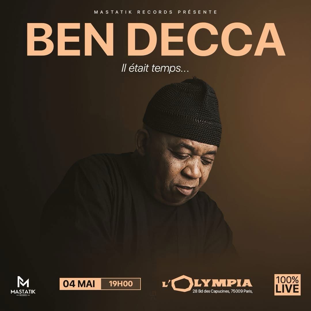 Ô Mulema...
Merci pour tout l'Amour que tu nous as toujours donné, aujourd'hui c'est à nous de te rendre cet Amour amplement mérité 💚♥️💛
Billetterie 👉🏾👉🏾👉🏾
La billetterie 
olympiahall.com/agenda/ben-dec…