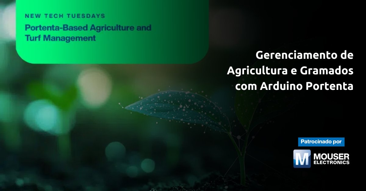 embarcados's tweet image. No artigo você descobre como o Arduino Portenta pode ser aplicado no gerenciamento de agricultura e gramados, trazendo mais eficiência e sustentabilidade para o campo.
@MouserElec
🔗 Leia aqui: embarcados.com.br/gerenciamento-…
#AgriculturaInteligente #ArduinoPortenta #Sustentabilidade
