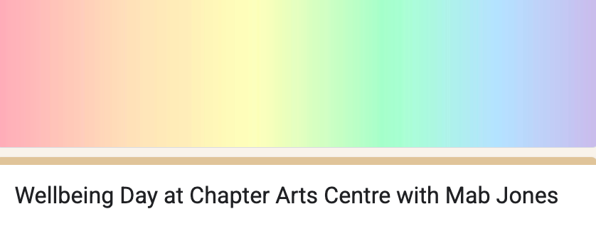 If you've suffered any form of trauma in your life &amp; are interested in attending a *free* Wellbeing session...

This event takes place in Cardiff on Sun 9 March,  10.10am–12.12pm. Have a look, &amp; feel free to get in touch if you have any questions!

FORM: docs.google.com/forms/d/e/1FAI…