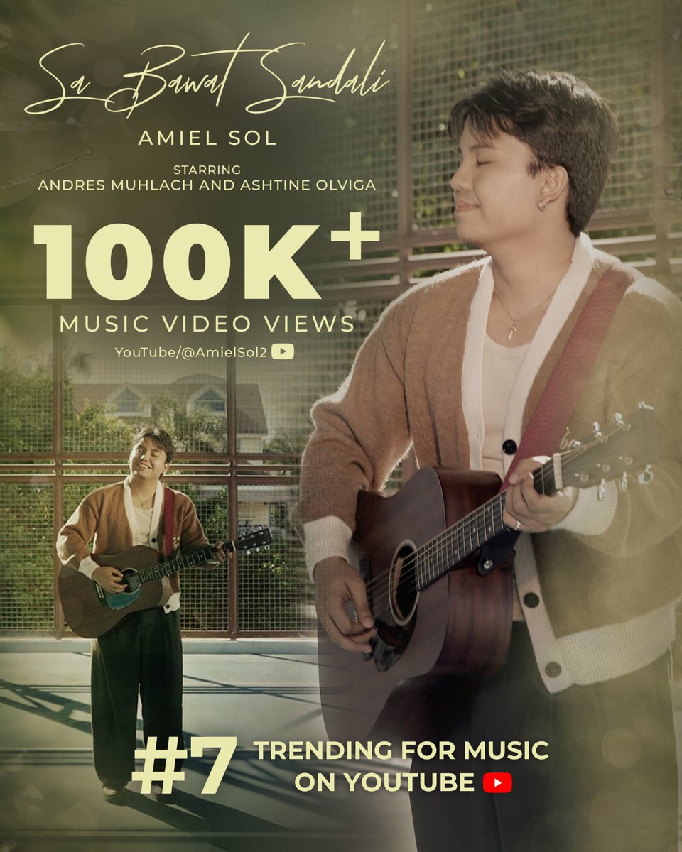 amielsol2's tweet photo. ang bilis 🥹 salamat sa inyo! 

 #AshDresSBSMV #SaBawatSandaliMV #AAASaBawatSandali #AmielSolSBSMV https://t.co/HK2yCjgaZQ