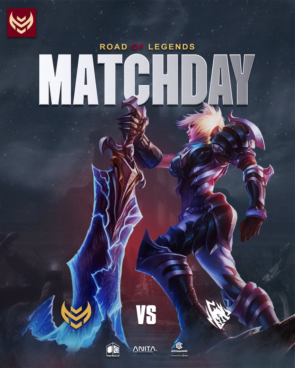 Today is another matchday of the #LeagueOfLegends  <a href="/RoadOfLegends/">TransIP Road Of Legends</a>!
We face <a href="/Jormungang_JMGG/">JMGG</a> in a BO3.

Make sure to tune in and show your support!

Dutch: twitch.tv/road_of_legends
French: twitch.tv/ouat_tv 
English: twitch.tv/dandom
19:00 CET⏲️