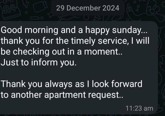 EscapadeApp_'s tweet photo. Reviews don’t lie!

Still hesitating to book on the Escapade app? Don’t just take our word for it, hear from real users!

✅ Top-notch service
✅ Exceptional customer support
✅ Seamless bookings

Give us a try today! Download the Escapade app & book now!

Download Escapade app here https://t.co/axR8yJ7g2n

#escapade #escapadeapp #shortlet #shortletinnigeria #shortletinlagos #shortletapp #host