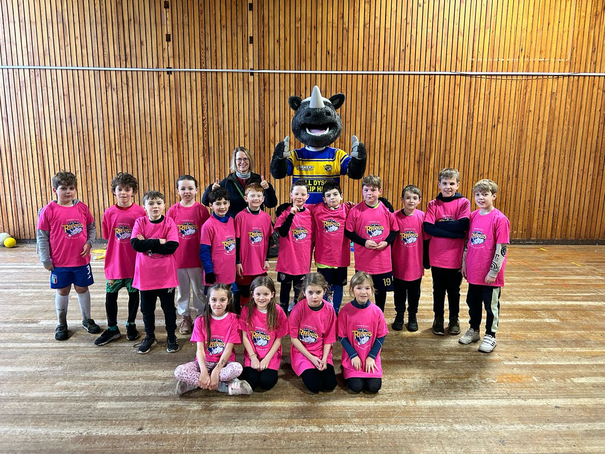 RugbyLeeds's tweet photo. Our fourth and final Multi-Sport Camp at @WetherbyHigh saw 95 young people enjoy a fantastic range of activities this February Half Term🏏🏉

A huge thank you to the Wetherby Ward Councillors Youth Activity Fund, for allowing us to provide this opportunity to local children!🙏 https://t.co/hdt5w4TDXS