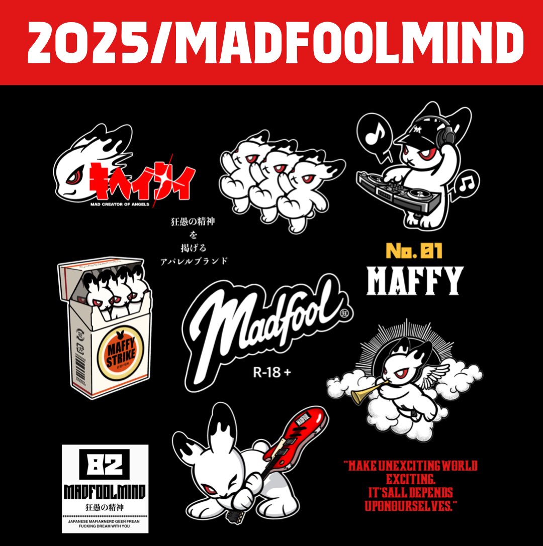 MADFOOLMIND_MAD's tweet photo. 【初！プレゼント企画🐰】
他人の眼なんて気にせずに自分自身の夢に狂って生きよ！
"臆病者"のウサギを題材にした
#MADFOOLMIND
このアカウントをフォロー＆このポストをRTでマスコットキャラ・マッフィーのぬいぐるみを3名様に！
★ 3月15日24時まで
★鍵垢も対象！是非ご参加ください。
#拡散希望 https://t.co/EbkqaWLp9u