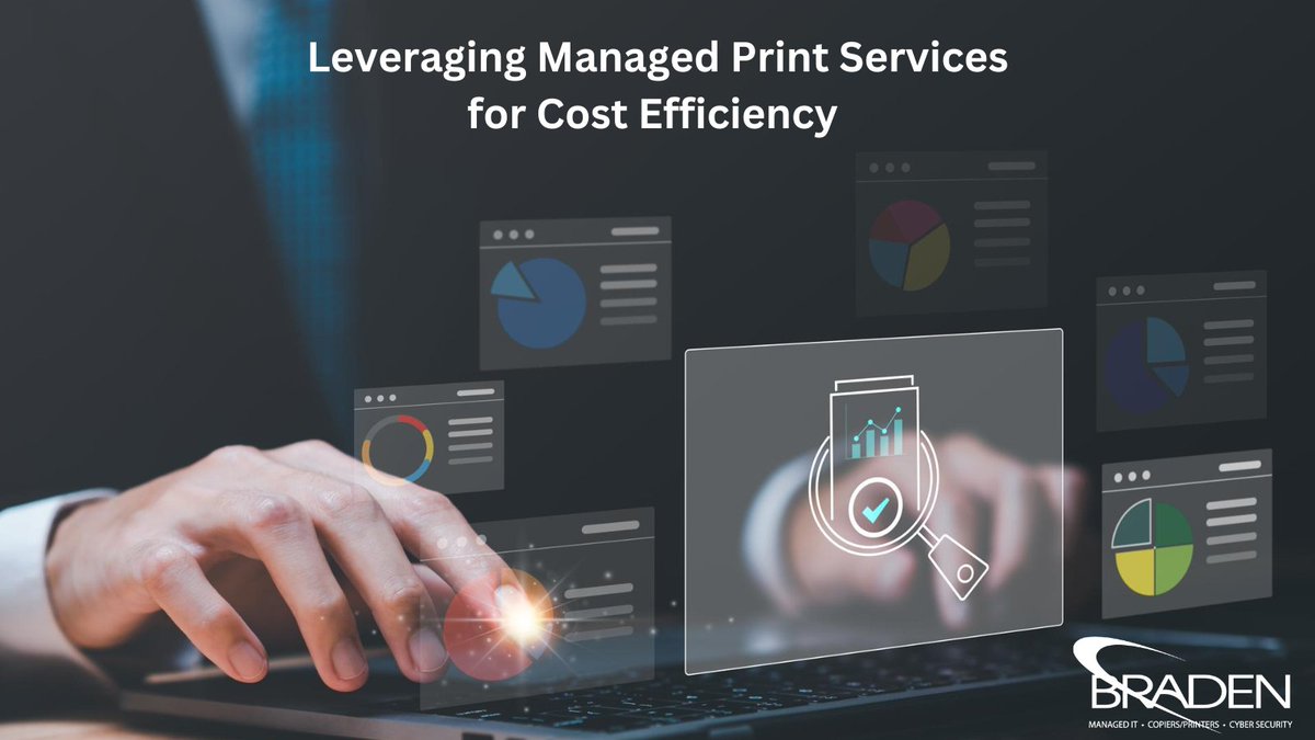 BradenBusiness's tweet image. Leveraging Managed Print Services for Cost Efficiency explores how #ManagedPrintServices (#MPS) can become a pivotal part of your business strategy, helping streamline operations while cutting costs. Read our blog here: hubs.li/Q03772nB0 #PrintSmart #PrintingServices