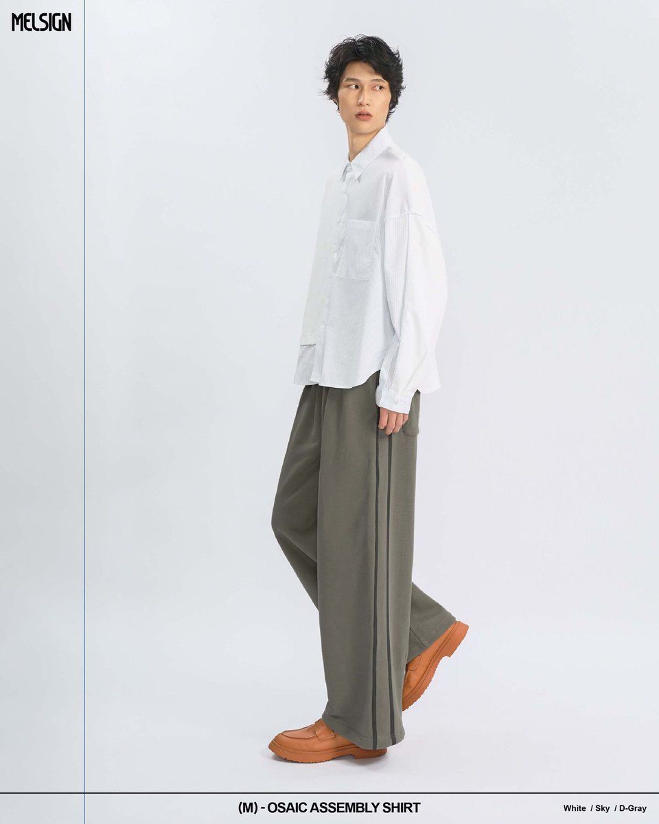 1Shinkirou's tweet photo. MELSIGN
_
Mosaic Assembly Shirt
_
Color : WHITE
_
Size : M.  L.  XL. 
_
Price : ¥ 16,940 (included tax)

#MELSIGN 

https://t.co/2bdBD480jt https://t.co/4BqgjDMlLK