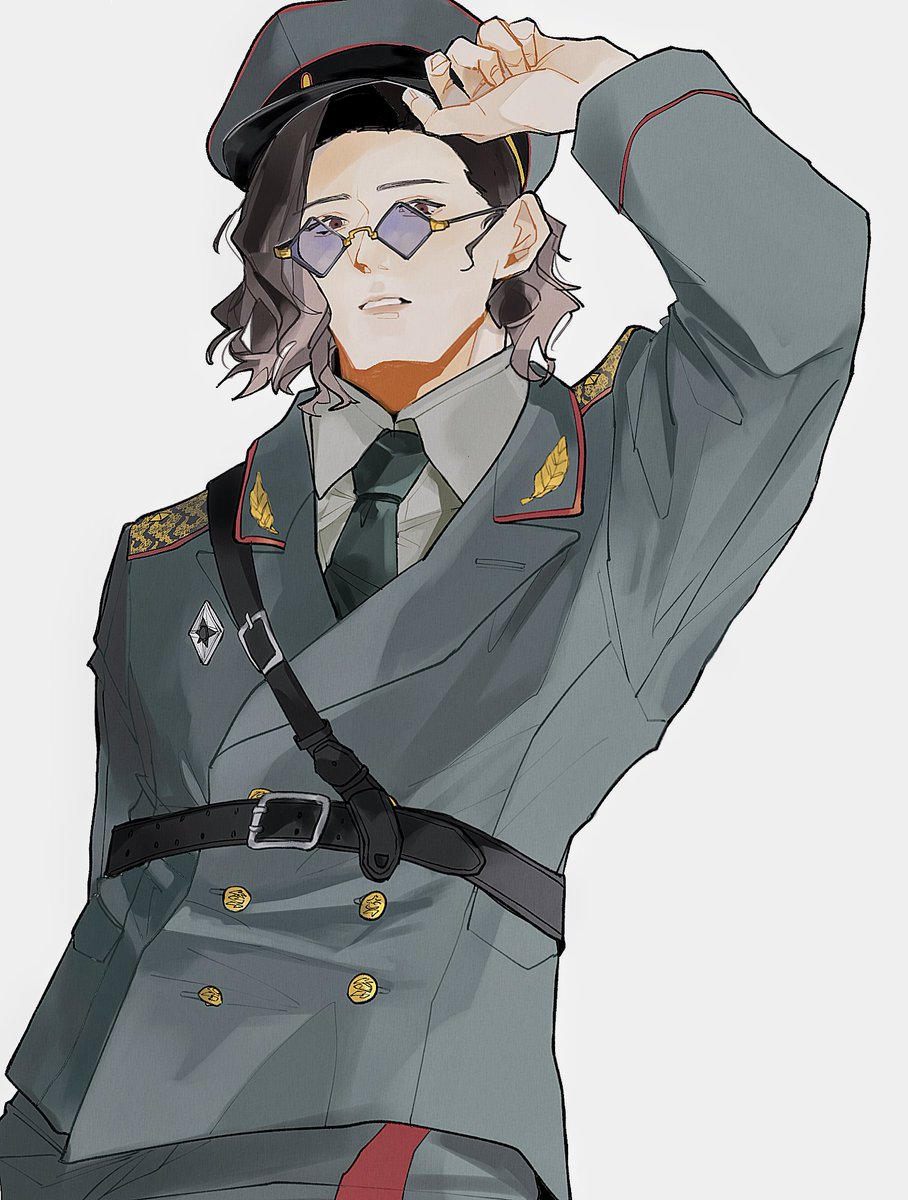 #50人イラフト   軍服主神