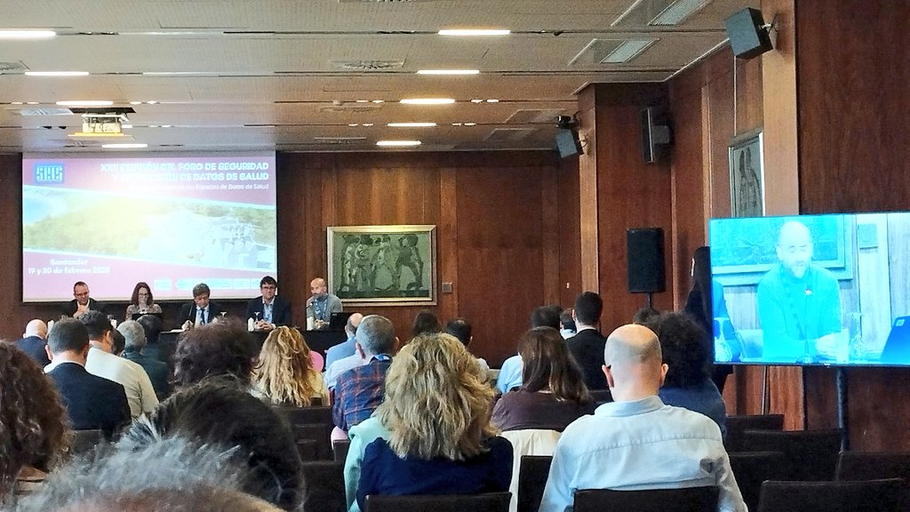 Gran intervención de Álvaro León de <a href="/EY_Spain/">EY Spain</a> explicando por qué <a href="/openEHR/">openEHR</a> es necesario en el #SNS <a href="/sanidadgob/">Ministerio de Sanidad</a> para disponer de datos completos, detallados, y semánticamente utilizables. <a href="/bettercareIT/">Better</a> 🚀