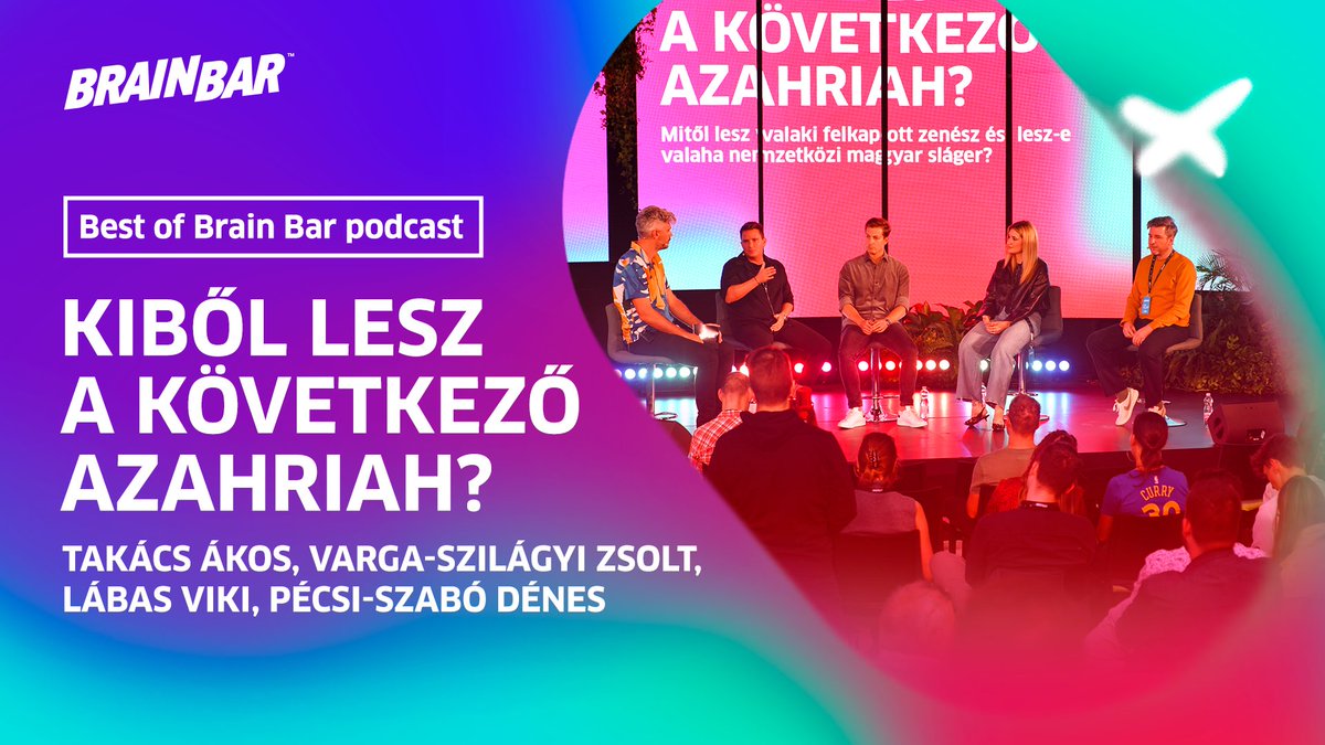 Kiből lesz a következő Azahriah? Lesz-e valaha magyar világsláger? A Brain Bar zeneipari beszélgetése már a Spotify-on! 👉 tinyurl.com/azahriahpodcas…