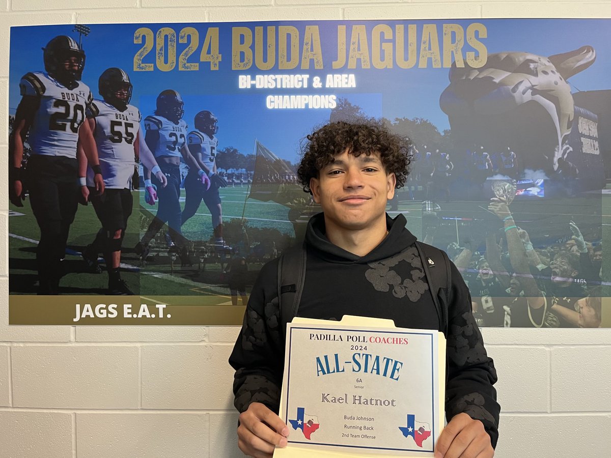 Sam Carlin (@coachcarlin) on Twitter photo <a href="/KHatnot/">kael hatnot</a> received his All-State Certificate! Awesome accomplishment. <a href="/JhsJags/">JHSJags</a> <a href="/HaysCISD/">Hays CISD</a> <a href="/CoachLMoffett/">Lance Moffett</a> <a href="/CoachKAkina/">Keoni Akina</a> <a href="/coacharmatta/">Coach Armatta</a> <a href="/KHatnot/">kael hatnot</a> received his All-State Certificate! Awesome accomplishment. <a href="/JhsJags/">JHSJags</a> <a href="/HaysCISD/">Hays CISD</a> <a href="/CoachLMoffett/">Lance Moffett</a> <a href="/CoachKAkina/">Keoni Akina</a> <a href="/coacharmatta/">Coach Armatta</a>