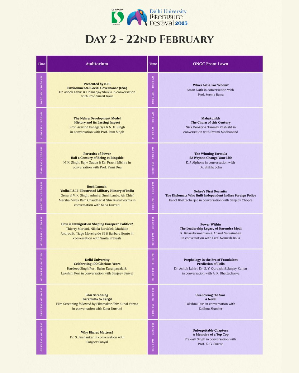 Delhi University Literature Festival tweet media