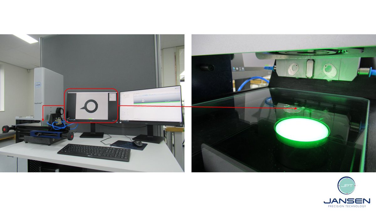 We recently implemented the Werth Easyscope. A compact measuring machine which we use for quick measurements during production to maintain the quality. On the picture you see (or don't see ;-) ) a very small mechanical part of a watch.
#luxurywatches #quality #manufacturing