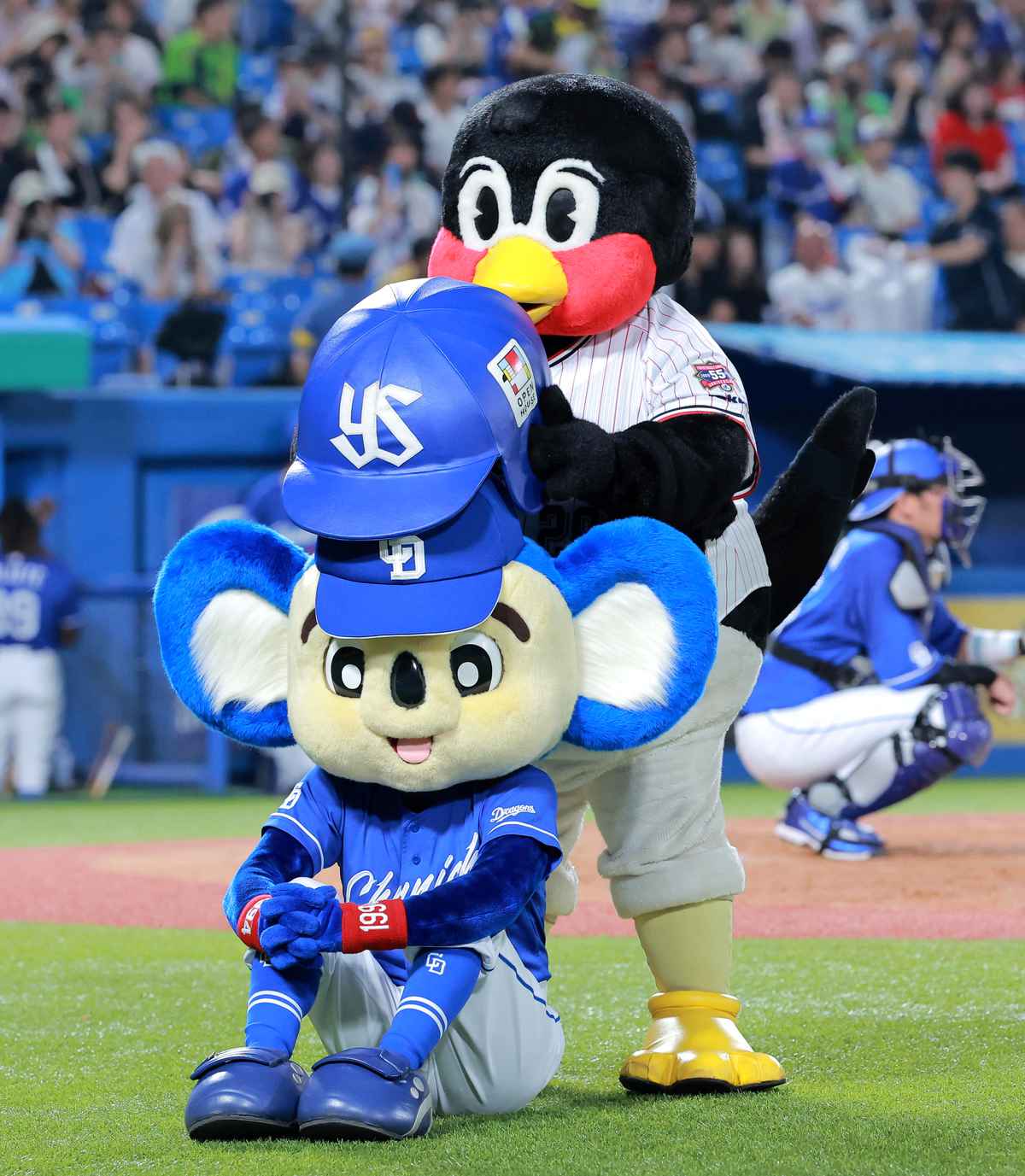 つば九郎&ドアラ　球体ペンライト つば九郎&ドアラ 球体ペンライト - メルカリ