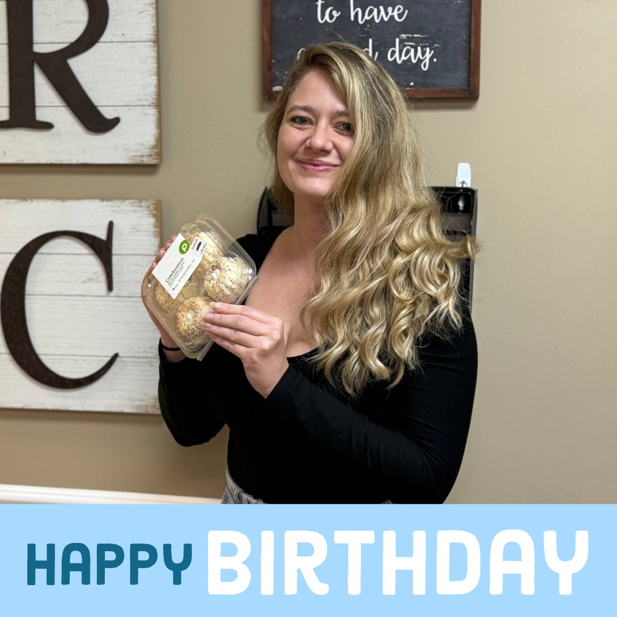 Join us in wishing our Office Assistant, Shelly Calhoun a HAPPY BIRTHDAY! We appreciate all that she does each and every day for the people we serve and the organization.

#OpportunityThroughEmpowerment #DiscoveringAbilities #BuildingOpportunities #AchieveWithUs