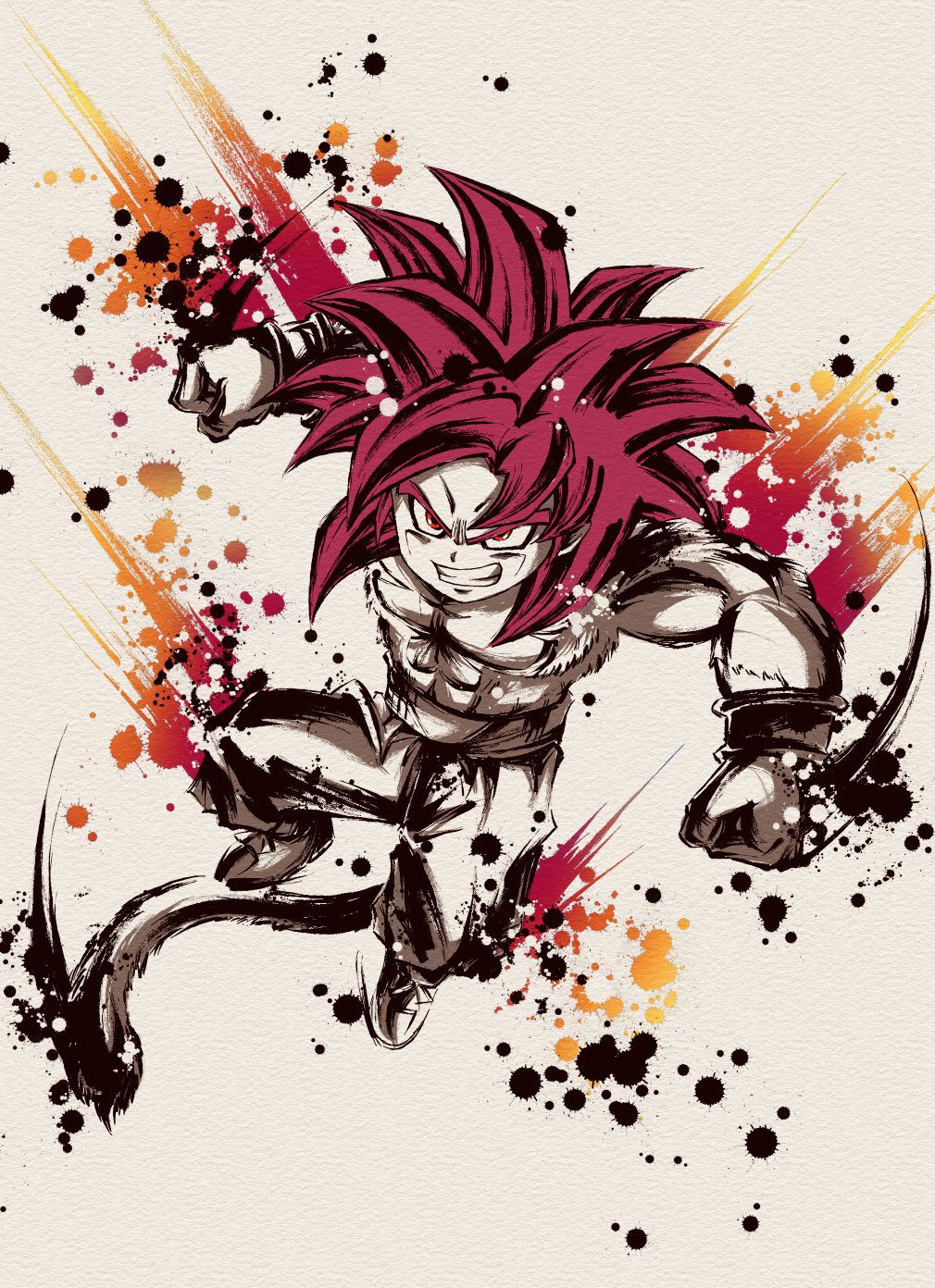 PSA10ドラゴンボール墨絵4枚連番