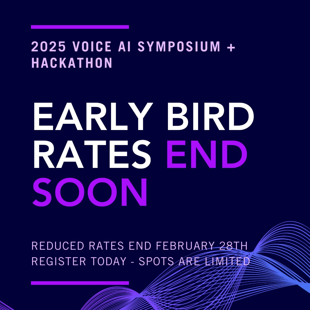 ⏳ Early Bird Rates end soon!
🗓️ Event Dates: April 22-24, 2025  
📍 Location: Tampa, FL  
👉 Register now: eventsquid.com/event/26215