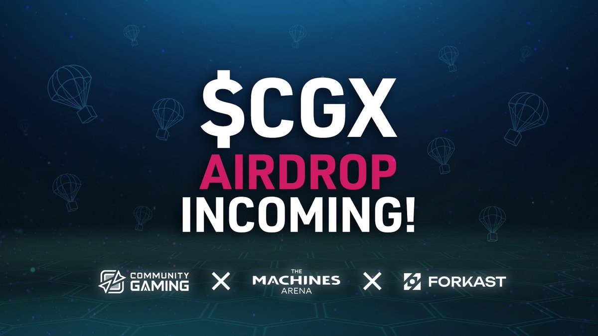🚨$CGX Airdrop is LIVE!🚨

Just a reminder that the top 250 players on the TMA P2A Leaderboard (Top 250 based on total P2A allocations combined for both S1 and S2) have earned a $CGX airdrop! 🎉

Check the latest <a href="/Ronin_Network/">Ronin</a> wallet you have linked for TMA to see your