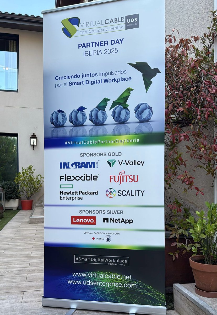 haycanal's tweet photo. Hoy, nuestra compañera Carla Solano ha tenido el privilegio de asistir al #VirtualCablePartnerDayIberia 📅 un evento clave para el ecosistema de #partners de @VirtualCable_, dirigido a su canal de confianza: #PartnersPlatinum, #PartnersGold, #Mayoristas y alianzas tecnológicas 🤝 https://t.co/BYUgrBEkOY