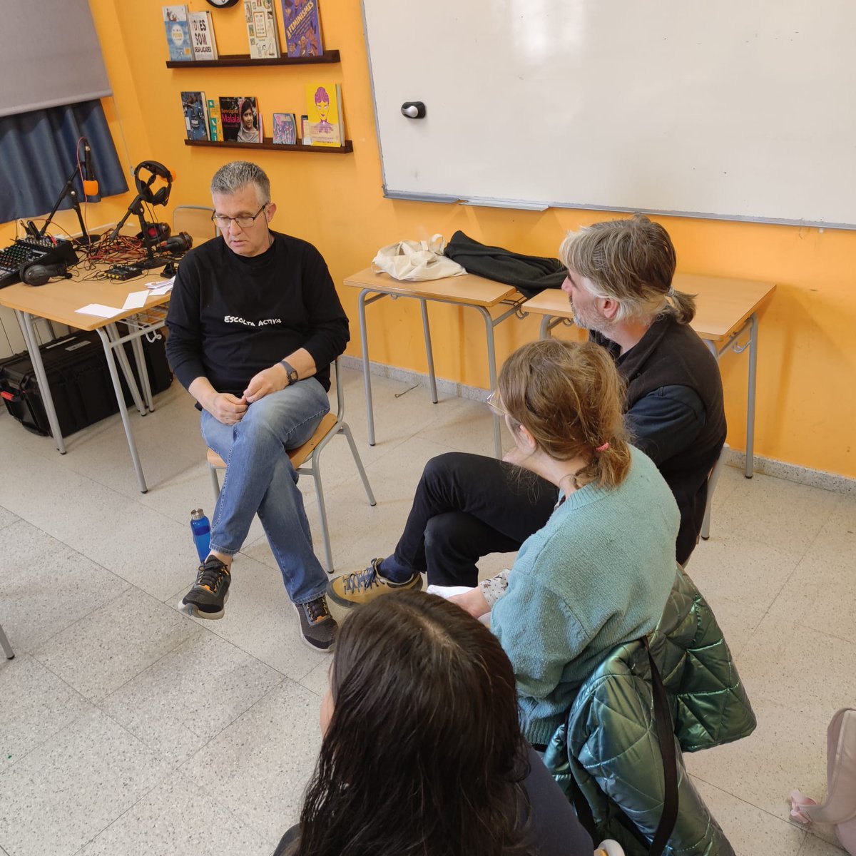 🧠 A GES treballem la salut mental amb Altres veus, mateixa ment. L’Ignasi ens ha compartit la seva experiència, fent-nos reflexionar sobre l’escolta activa i la importància de parlar-ne obertament. Gràcies per la teva generositat! 💙 #SalutMental #EscoltaActiva