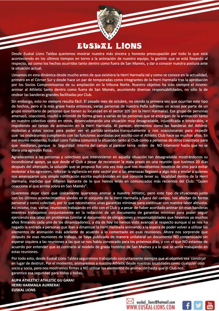 Euskal Lions (@euskallions) on Twitter photo 