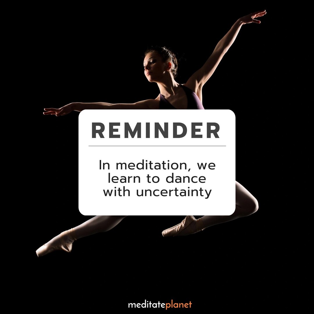 meditateplanet's tweet image. In meditation, we learn to dance with uncertainty.

💃❓🧘‍♂️

#EmbraceUncertainty #MeditativeMind #InnerHarmony