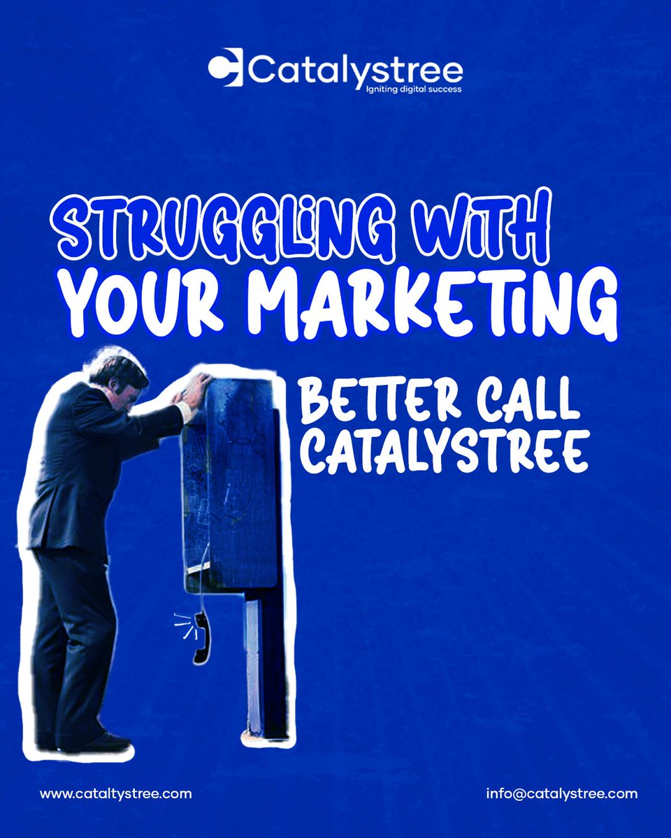 Catalystree (@catalystree) on Twitter photo We turn challenges into growth with tailored digital solutions—from creative campaigns to data-driven strategies. Ready to make your brand shine? DM us now!
🌐 catalystree.com
📧 info@catalystree.com
#DigitalMarketing #ChampionsTrophy2025 #YourStoryBeginsHere We turn challenges into growth with tailored digital solutions—from creative campaigns to data-driven strategies. Ready to make your brand shine? DM us now!
🌐 catalystree.com
📧 info@catalystree.com
#DigitalMarketing #ChampionsTrophy2025 #YourStoryBeginsHere