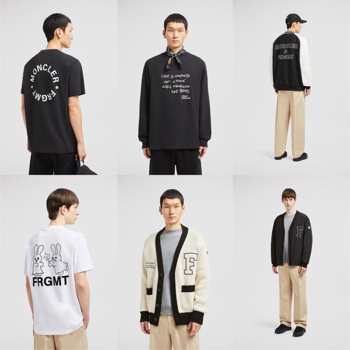 MONCLER x FRAGMENT 2025年春夏コレクションが国内発売開始 【藤原