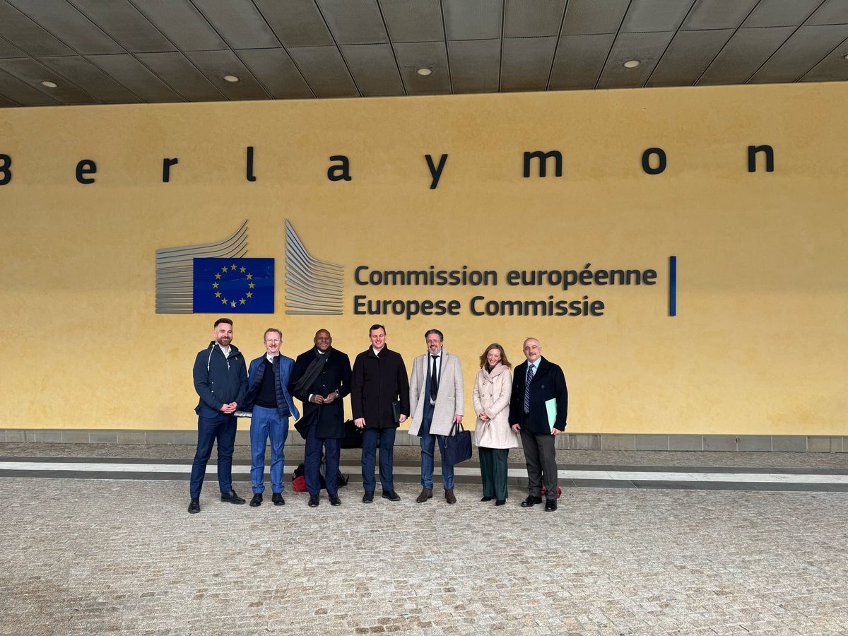 Now here's a bunch I did not expect:
#Atlante, <a href="/hubject/">intercharge Network Conference 2025</a> and Mr. #IONITY himself <a href="/jeroen_tilburg/">Jeroen van Tilburg</a> 

aka <a href="/ChargeUpEurope/">ChargeUp Europe</a> visiting <a href="/EU_Commission/">European Commission</a> - meeting w/ <a href="/tzitzikostas/">Apostolos Tzitzikostas</a> #neveradullmoment 
🇪🇺🇪🇺🇪🇺

what they want?
🔹 Policy predictability: Changing course on the EU’s #zeroemission