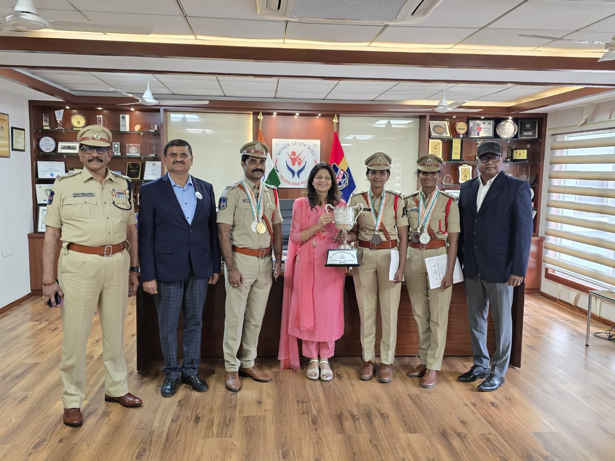 Was delighted to meet our champions 🏆 of the 68th All India Police Duty Meet in Ranchi, Jharkhand (Feb 10-15)! 🎖️

An outstanding performance, emerging as Overall Team Champions with 18 medals: 6🥇 Gold, 4🥈 Silver &amp; 8🥉 Bronze, showcasing expertise in scientific aids to