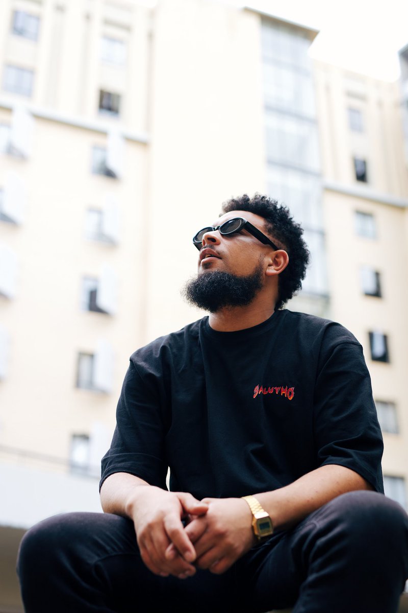 therealsablutho's tweet photo. NEW MERCH: We present the #Mocheso Graphic T-Shirt.

A bold statement. A fire T-Shirt. Now available for purchase.

📷: @jiimmy.good (IG)

#Sablutho #FearNothing #SabluthoFam https://t.co/C6Qm2BhE64