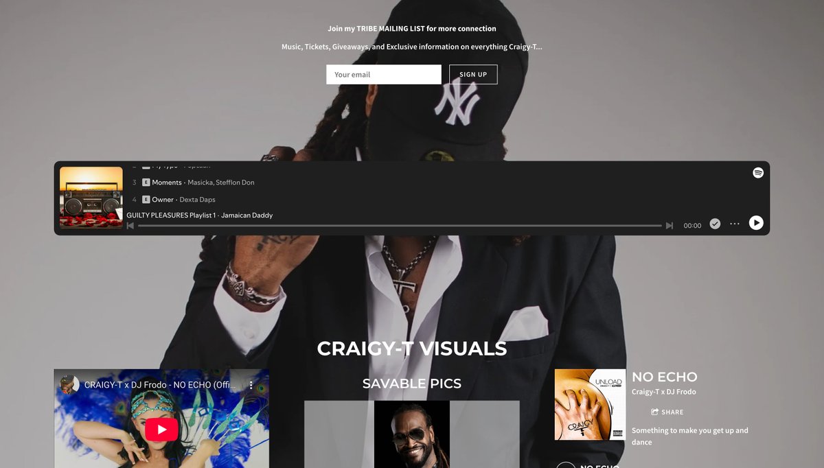 new content up on the website
kingcraigy-t.com/home