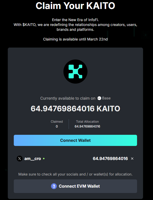 money is money. I'll take it $KAITO