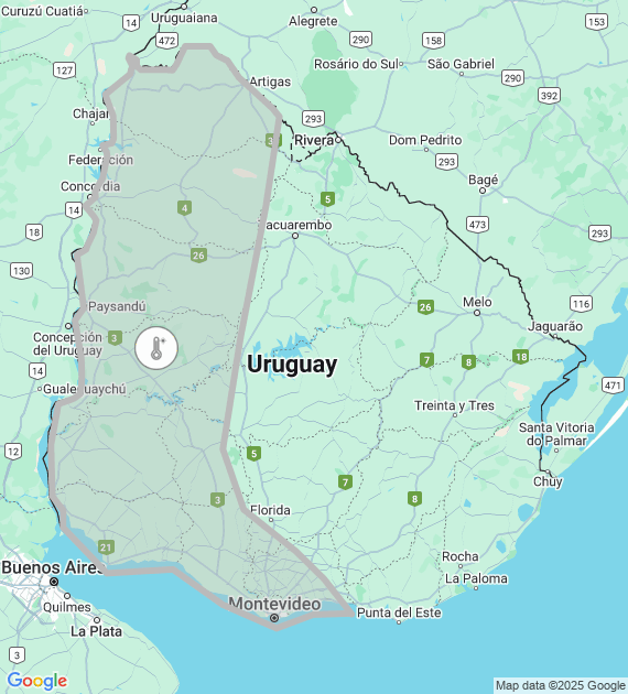 Instituto Uruguayo de Meteorología tweet media