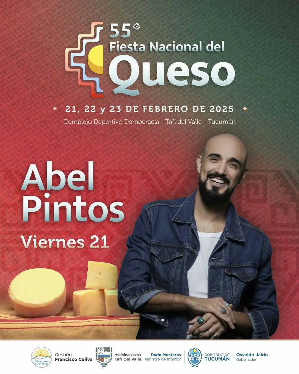 Arranca mañana la 55ª Fiesta Nacional del Queso
tafidelvalle.com/fiesta-naciona…
#tafidelvalle #fiestasnacionales #quesos