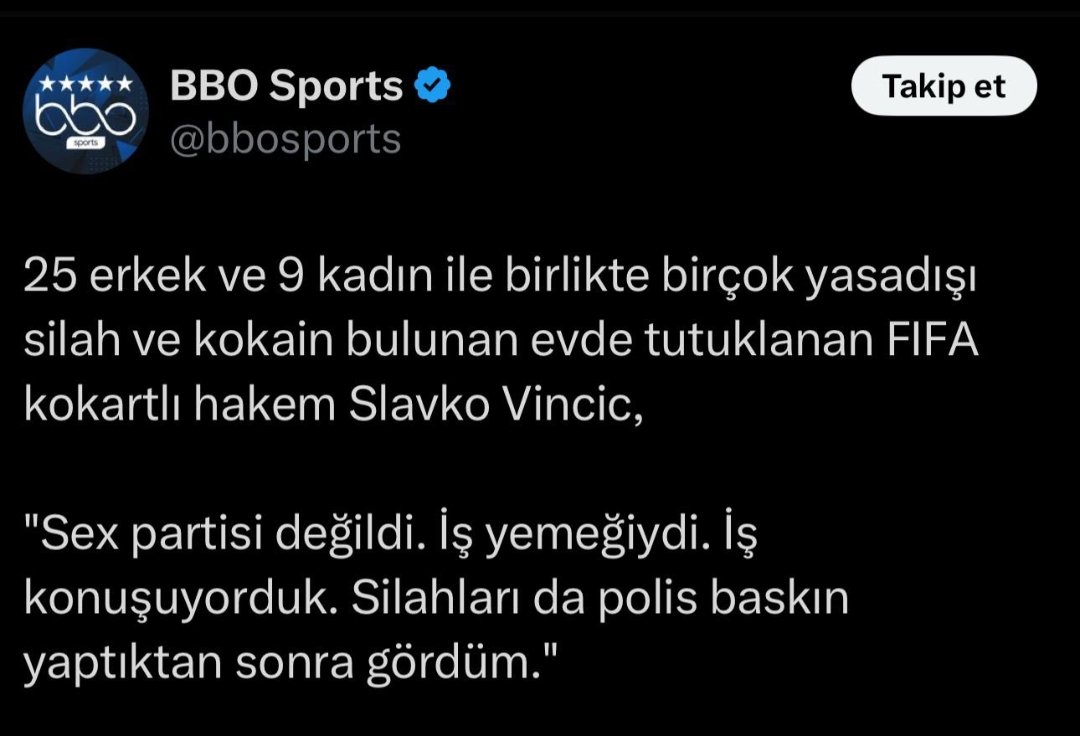 Fener yabancı VAR istedi, TFF getirdi 
Fener yabancı hakem istedi, TFF getirdi
Fener VAR kayıtlarını istedi, TFF açıkladı
Fener Slavko Vincic istedi, TFF atadı 

ALLAH BELANIZI VERSİN. 
ALAYINA GALATASARAY!🦁
#SlovkaVincic 
#FenerinTetikçisiVincic 
#UEFA #TFFistifa #TFFMHKİstifa