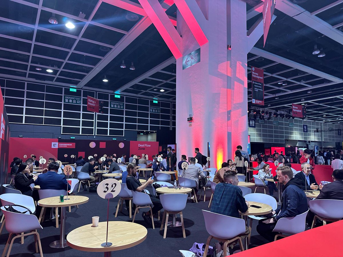 Day 2 at #Consensus2025  and the energy is unreal! 🌊

@hype3dotcool team's been non-stop - back-to-back meetings with VCs, devs, and amazing projects

Overwhelming positive feedback on our products, especially our multilingual AI agent <a href="/seekek_ai/">seekek</a>  turning heads 🌎

Building