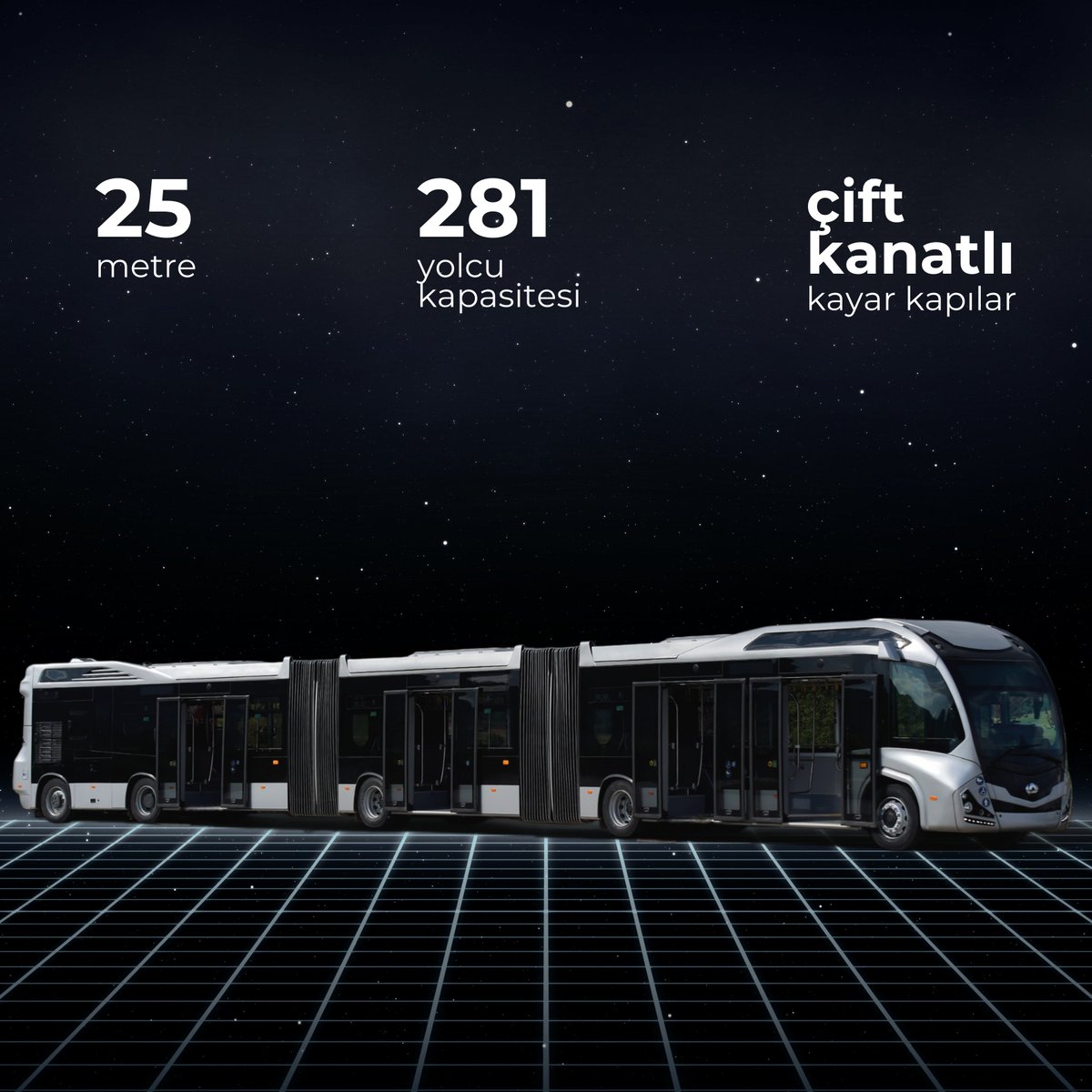 ulasimas_tr's tweet image. Standardın Ötesinde: AKIA Ultra LF25 ⚡
***
Beyond the Standard: AKIA Ultra LF25 ⚡

#AKIA #UltraLF25 #Metrobus #UlaşımİçveDışTicaretAŞ #NewMobilityEra