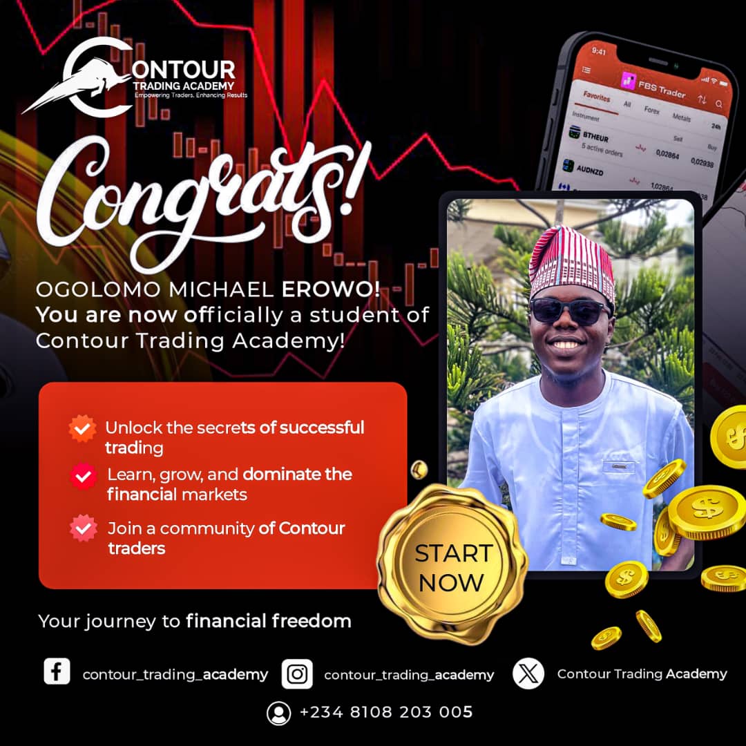 ContourFx22's tweet photo. Congratulations🎊🎉 to these future Contour traders! 🚀 They’ve taken the first step toward mastering the markets. Who’s next? 🔥 #ContourTradingAcademy #ContourTraders #wearecontour https://t.co/qoJvBQ7sj8