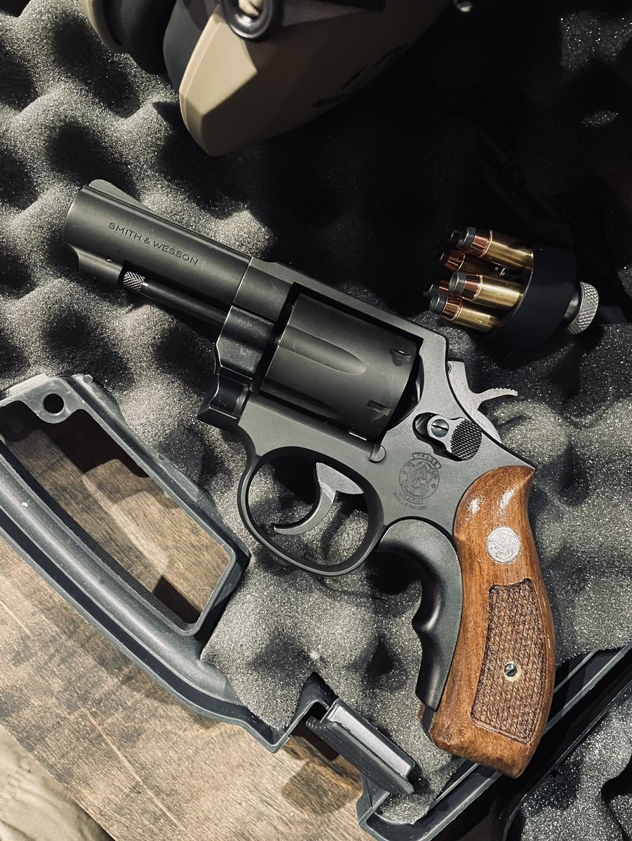 KaoMocha's tweet photo. Tanaka Works
S&amp;W  M13  3” 
FBI Special 
w/Carom Shot Stock

#toyguns 
#replicaguns
 #modelguns https://t.co/XQgrsSvIBx