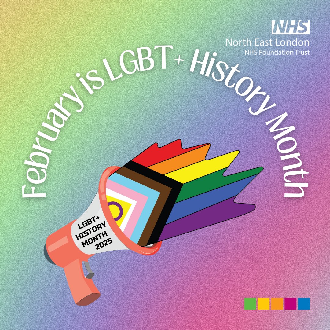 February is #LGBT+ History Month. NELFT is committed to supporting all members of the LGBT+ community, whether that be within our organisation or the communities we serve.

#LGBTHistoryMonth