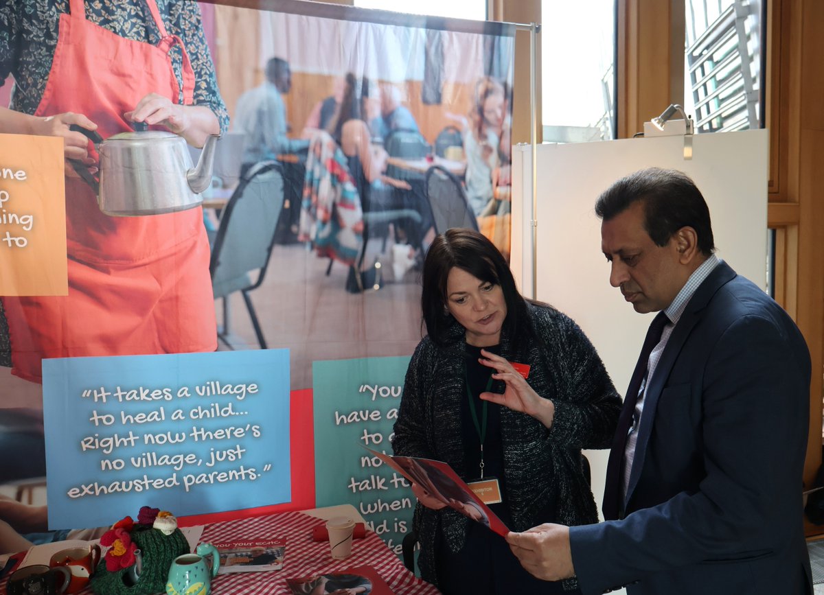 Foysol Choudhury MBE MSP (@foysolchoudhury) on Twitter photo Children deserve a safe haven across Scotland.
There is #NoTimeToWait, we must address the mental health needs of our youth.
Pleased to see the <a href="/echcharity/">Edinburgh Children's Hospital Charity</a> service, the Haven, now open in East Lothian delivering support to families with children struggling with mental health. Children deserve a safe haven across Scotland.
There is #NoTimeToWait, we must address the mental health needs of our youth.
Pleased to see the <a href="/echcharity/">Edinburgh Children's Hospital Charity</a> service, the Haven, now open in East Lothian delivering support to families with children struggling with mental health.