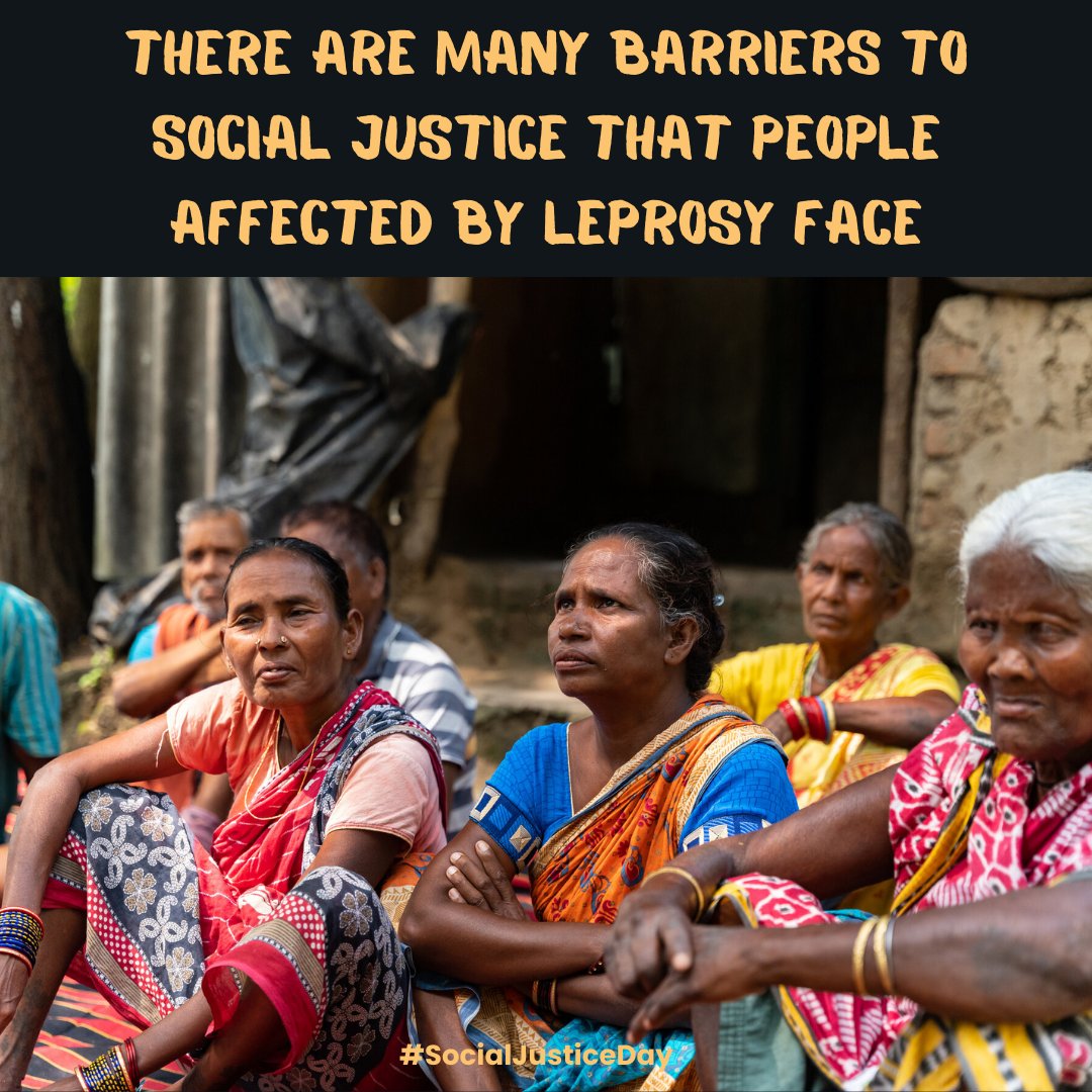 leprosytalk's tweet image. Today is #SocialJusticeDay
Discrimination. Lack of healthcare. Exclusion from employment and education. Poverty. Rejection.
These are just some of the barriers to social justice that people affected by leprosy in Odisha face. But together, we can change this.