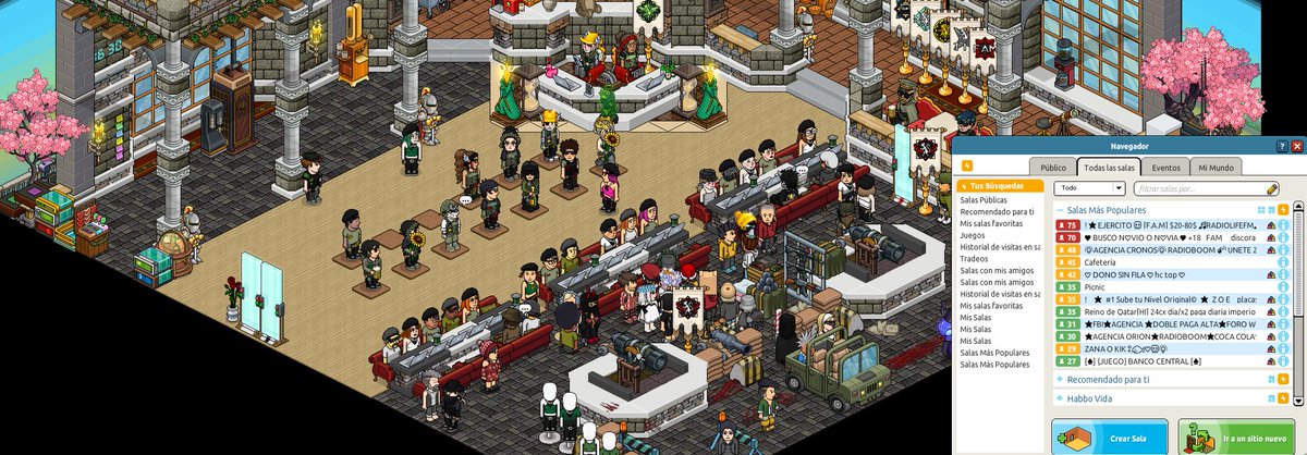 Diario de un miércoles de chamba:
Los envidiosos dirán que somos bots, pero aquí cada uno tenemos nuestro corazón latiendo por FAM cada día.
#Habbo #EjercitoFAM